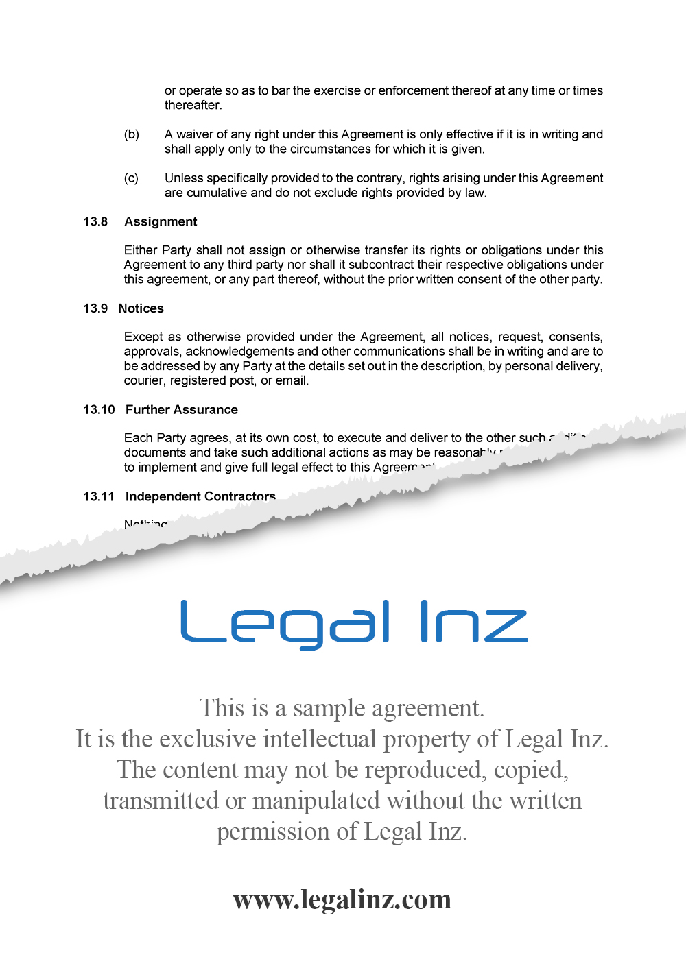 Shareholders Agreement Sample 11
